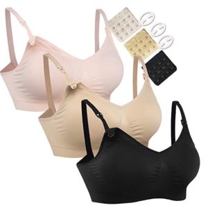 HOFISH 3PACK Full Bust Seamless Nursing Maternity